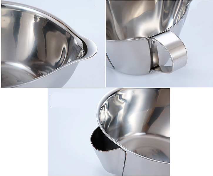 Ca lọc váng mỡ nước dùng 500ml inox 304 Uten YY01.