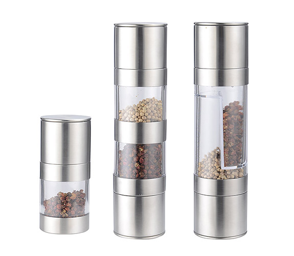 Dụng cụ xay tiêu cầm tay inox 2 ngăn Yong FT700