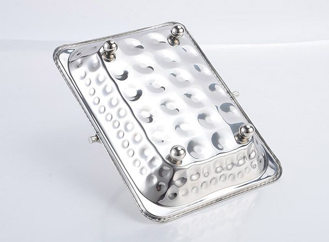 Khay đựng thức ăn buffet inox 304 Kasspo KO596.
