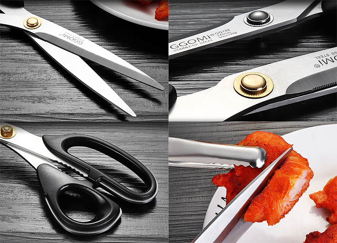 Kéo cắt thực phẩm đồ nướng BBQ Ggomi GG130