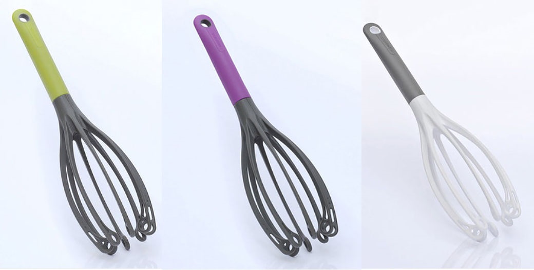 Dụng cụ đánh trứng silicon & nhựa PP Uutensil UU003.