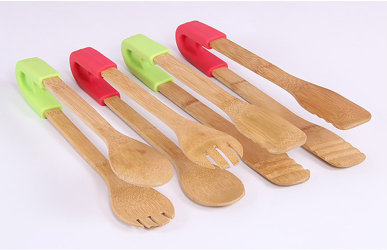 Kẹp gắp thức ăn gắp bánh bằng gỗ Craftsman CM1478