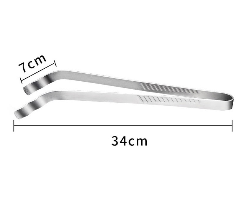 Kẹp gắp thức ăn nướng thịt BBQ YSJ001 chất liệu inox 304