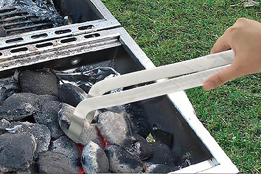 Kẹp gắp thức ăn nướng thịt BBQ YSJ001 chất liệu inox 304