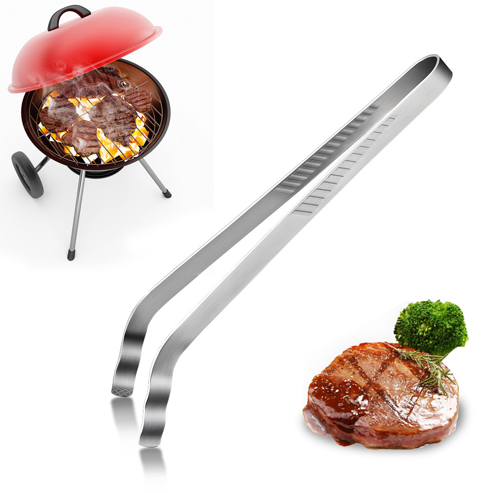 Kẹp gắp thức ăn nướng thịt BBQ YSJ001 chất liệu inox 304