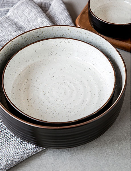 Bộ tô chén dĩa ly gốm porcelain handmade Ijarl JL002.