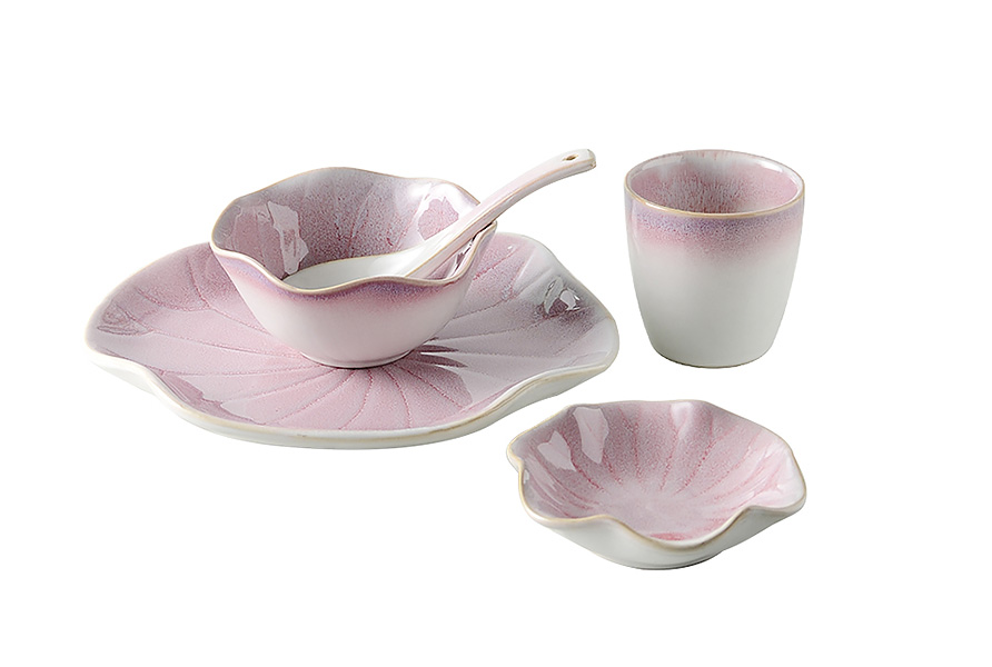 Bộ ly chén dĩa gốm ceramic McAllen YBTZ.