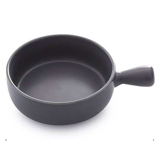 Thố tròn gốm sứ 16cm Xinyi TGSXY01 tay cầm