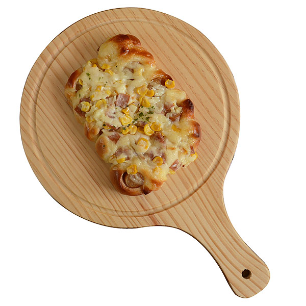 Khay gỗ đựng đồ ăn, pizza, đồ nướng bbq cho nhà hàng MU006