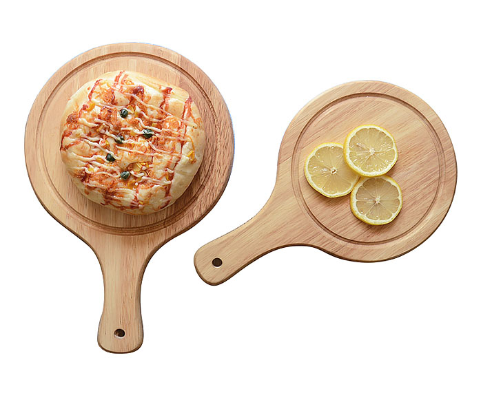 Khay gỗ đựng đồ ăn, pizza, đồ nướng bbq cho nhà hàng MU007