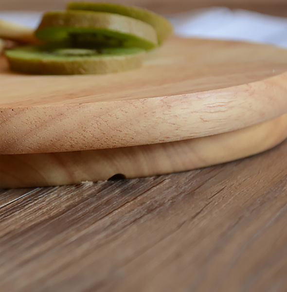 Khay gỗ đựng đồ ăn, pizza, đồ nướng bbq cho nhà hàng MU004