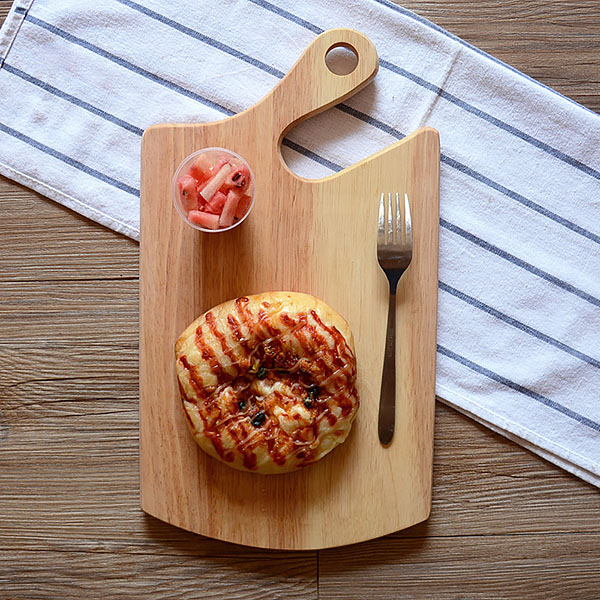 Khay gỗ đựng đồ ăn, đồ nướng bbq cho nhà hàng quán nướng MU012