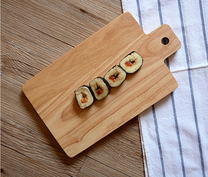 Khay gỗ đựng đồ ăn, đồ nướng bbq cho nhà hàng quán nướng MU012