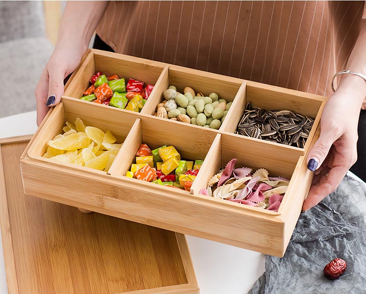 Hộp gỗ đựng bánh kẹo OneName ON001.
