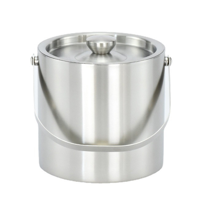 Xô đá inox 304 cách nhiệt 2 lớp PolySteel JG69