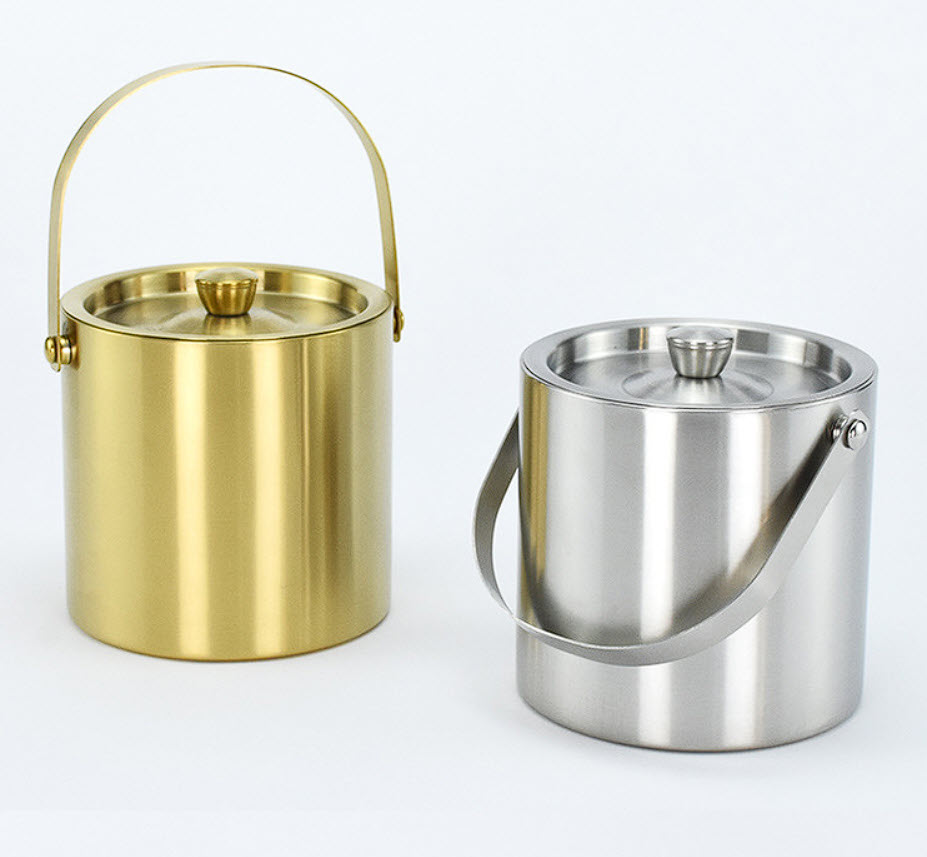 Xô đá inox 304 cách nhiệt 2 lớp PolySteel JG69