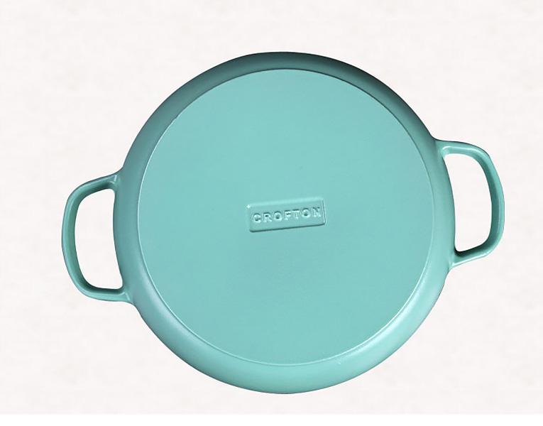 Nồi gang tráng men ăn lẩu hấp hải sản 30cm Tasty N30