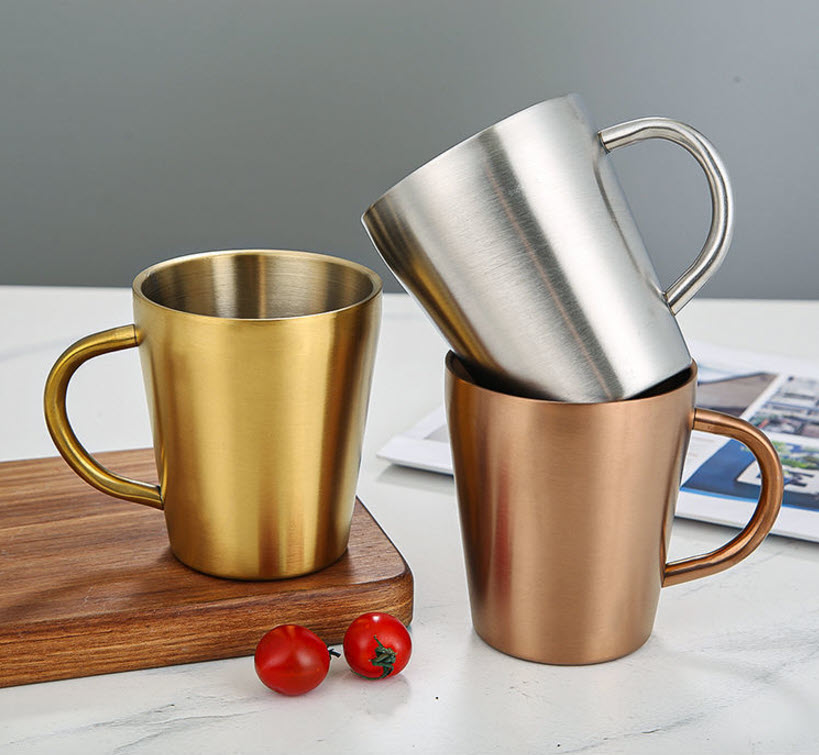 Ly uống nước 2 lớp cách nhiệt inox 304 300-420ml ML7777