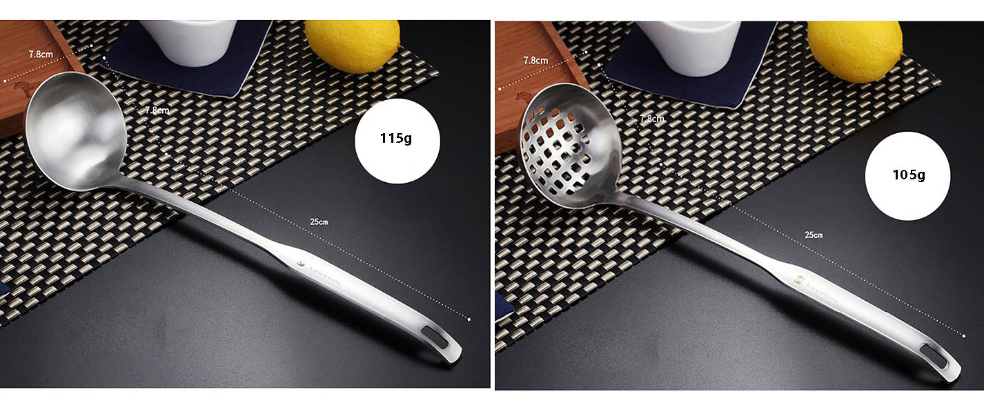 Vá sạn xào múc thức ăn inox 304 Vandhome A2201611