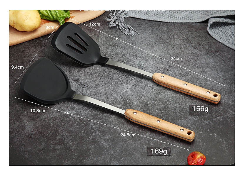 Vá sạn xào múc thức ăn inox 304 Vandhome A2201611