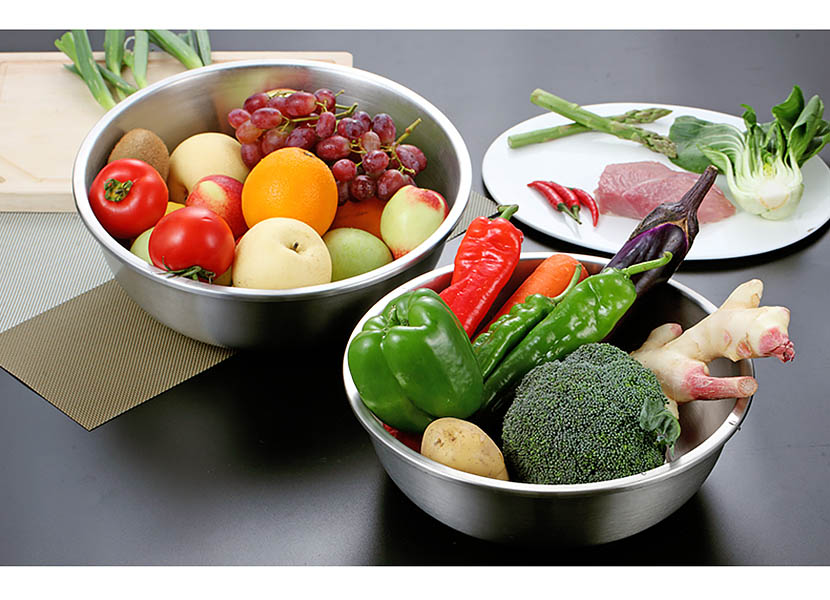 Thố trộn salad đựng thức ăn inox 304 Vandhome G19018.
