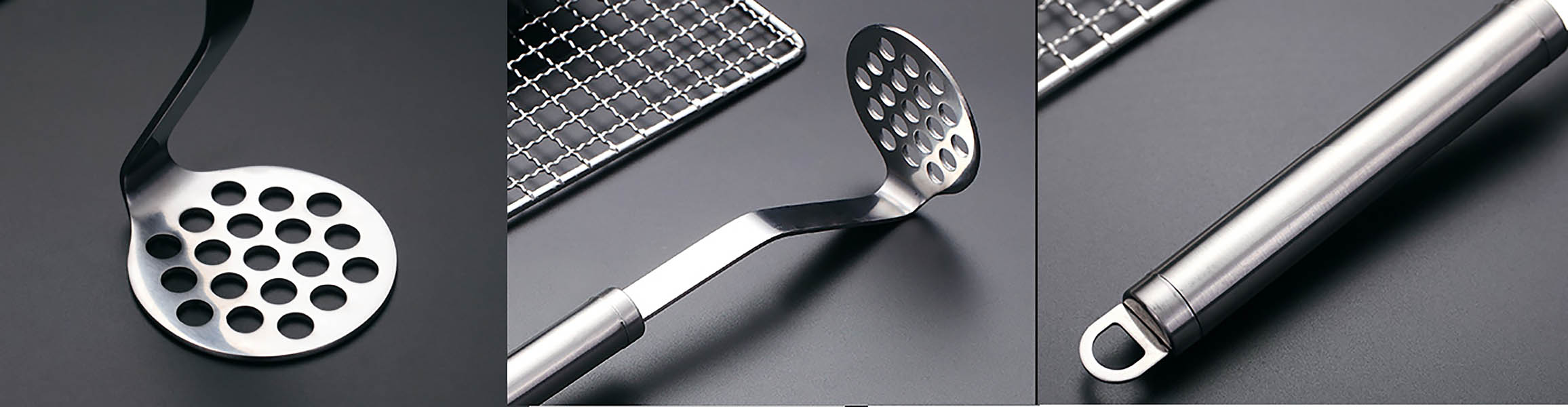 Dụng cụ nghiền thực phẩm inox Vandhome G21044.