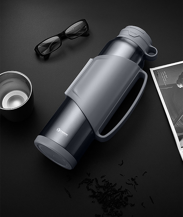 Bình giữ nhiệt 1500ml Vanow VO1500, chất liệu inox 316.
