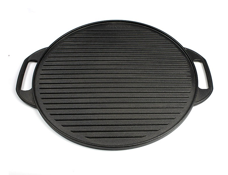 Chảo gang vỉ nướng thịt 41cm Jinghui SM41
