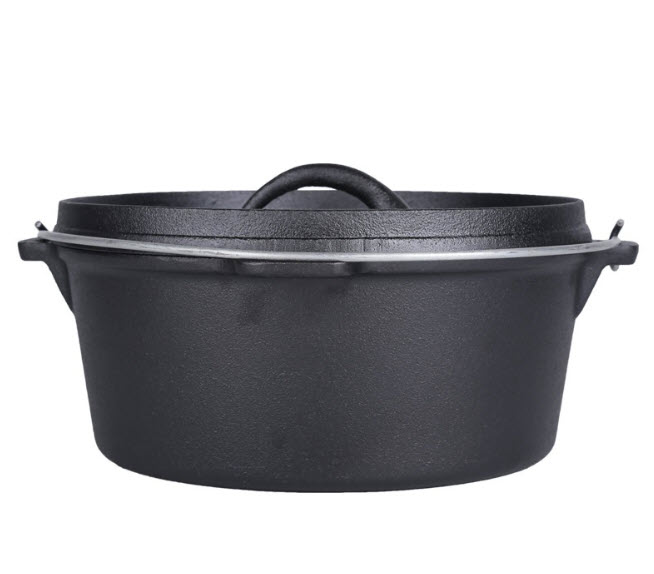 Nồi gang 30cm quai xách Jinghui DG30