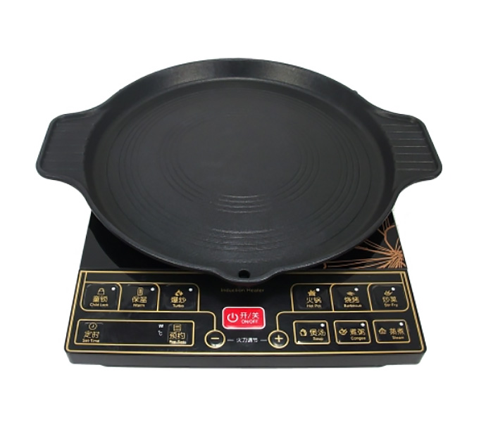 Vỉ nướng hợp kim nhôm phủ vân đá 32cm VN03
