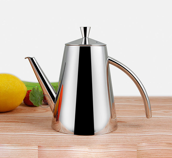 Bình đựng dầu inox 304 nắp hình nón Huinuo HN304YH02.