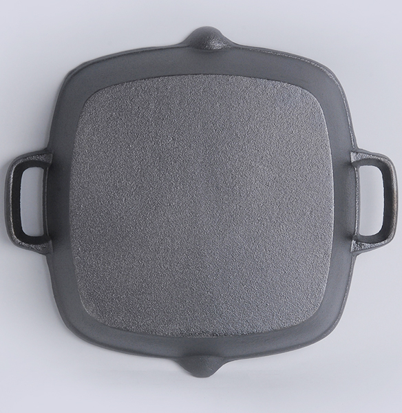 Chảo gang nướng thịt vuông 26cm Cooking CO005