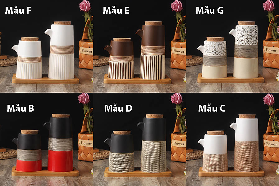 Bình đựng dầu ăn gia vị nước chấm Onegrid BDDOG01