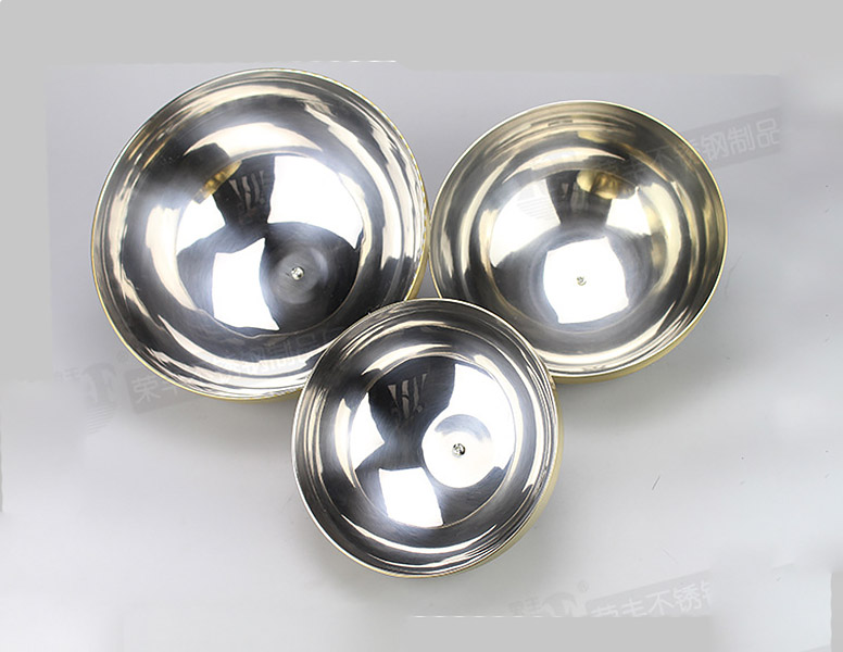 Nắp đậy thức ăn inox mạ vàng Feng QXG20