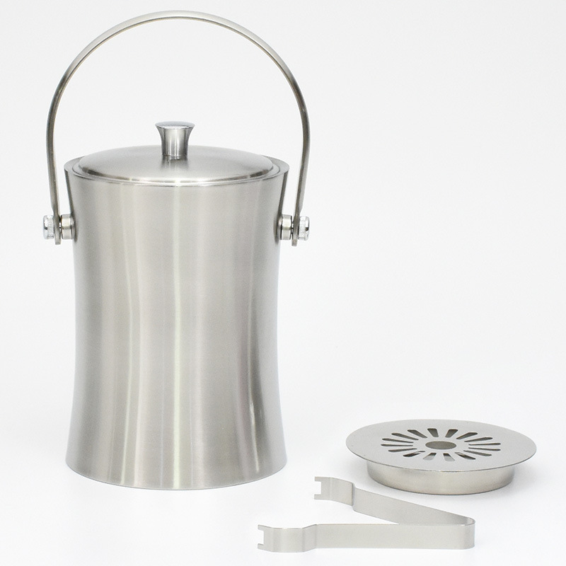 Xô đá inox 304 cách nhiệt 2 lớp Minhu MH022
