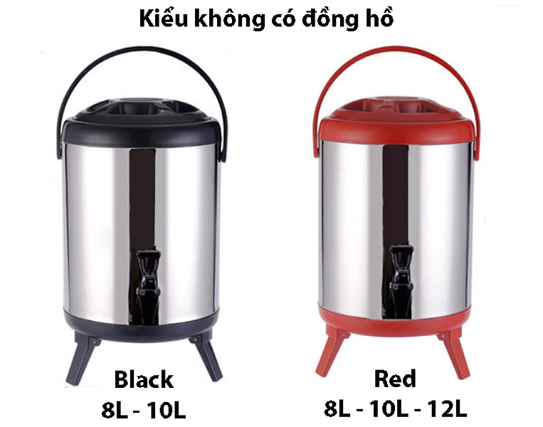 Bình ủ trà sữa giữ nhiệt inox 304 Ruijia RJNCT01.
