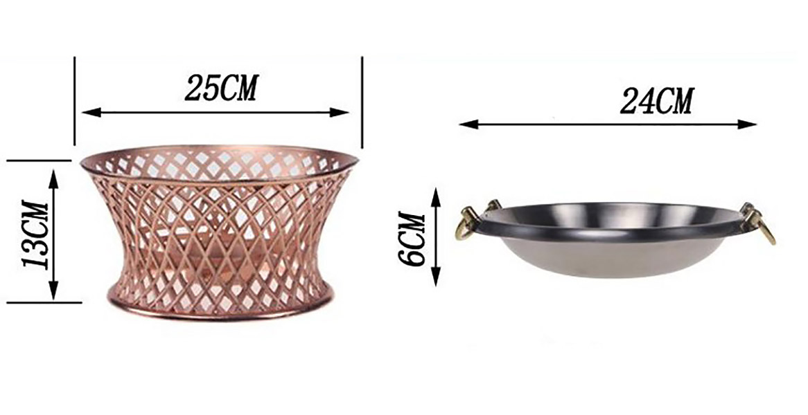 Bộ chảo inox hâm nóng thức ăn kèm bếp cồn nhôm cho Nhà Hàng OEM TS01