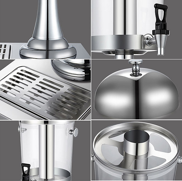 Bình đựng nước trái cây có vòi 8L Yalin YL002.