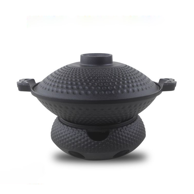 Bộ chảo bếp cồn giữ nóng thức ăn để bàn size 20-26cm OEM QD00320