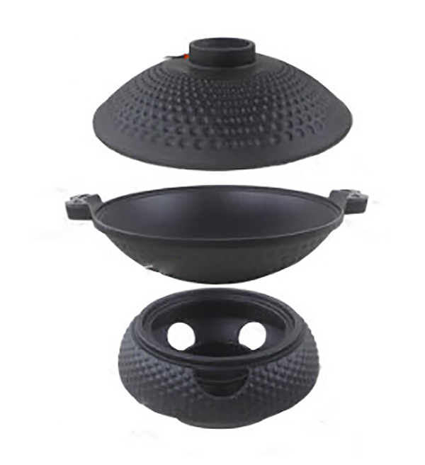 Bộ chảo bếp cồn giữ nóng thức ăn để bàn size 20-26cm OEM QD00320