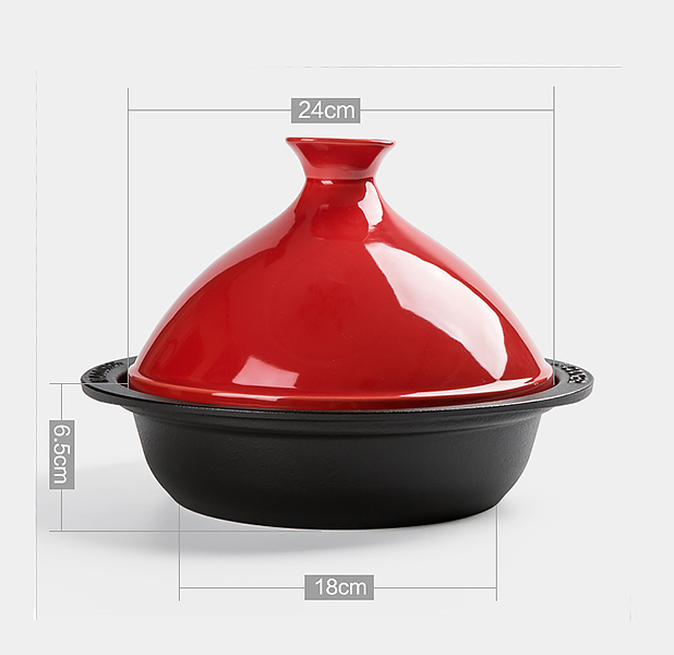Thố gang có nắp đậy Mcooker BCTG26A.