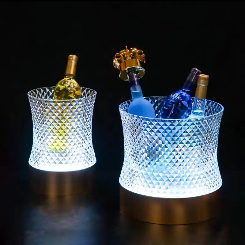 Xô đá ướp rượu có đèn led Manshun MS001