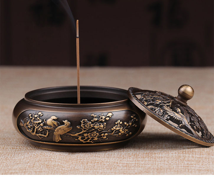Lư đồng đốt trầm hương Haoye CSM1.