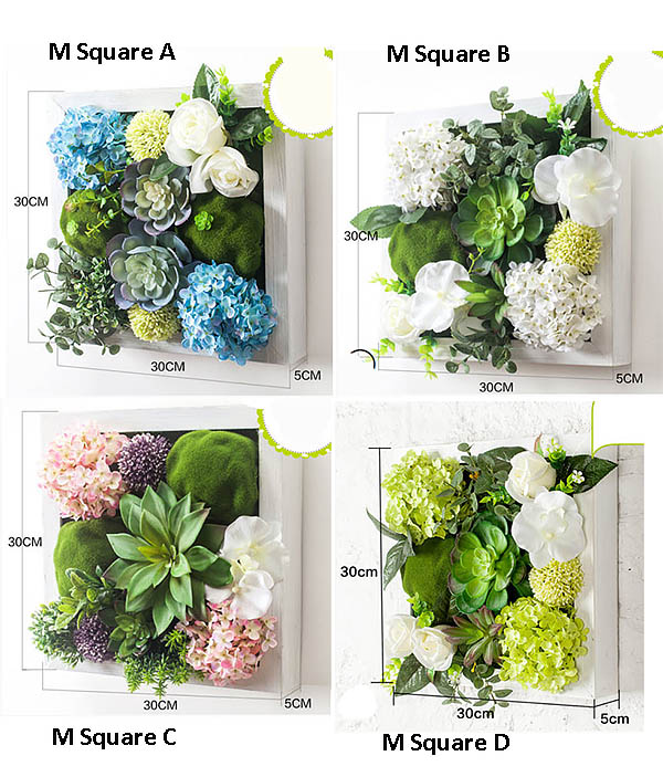 Khung hoa giả treo tường Ideaco XKXR01.