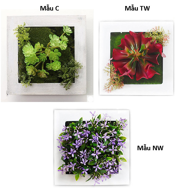 Khung hoa giả treo tường Ideaco ID001.