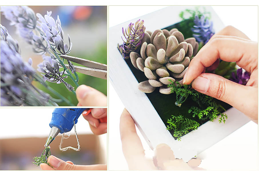Khung hoa giả treo tường Ideaco ID001.