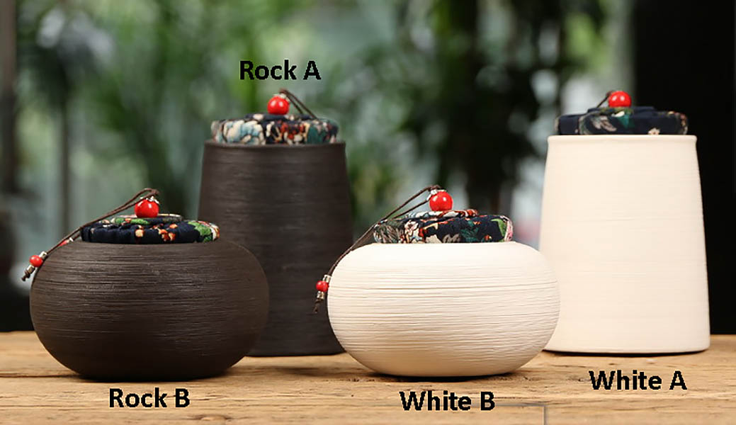 Hũ đựng trà đạo Ceramic Yutang LWCG600.