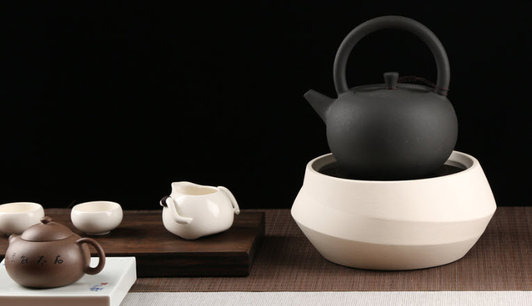 Bếp hồng ngoại gốm sứ đun ấm trà Yutang J1200A