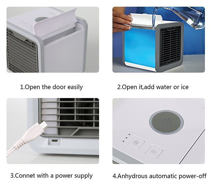 Quạt hơi nước mini để bàn Arctic Air A55121