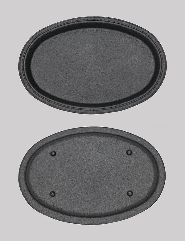 Chảo gang oval đế gỗ Shenzhen SL2082.